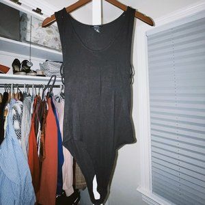 Simple Forever 21 Bodysuit in Black